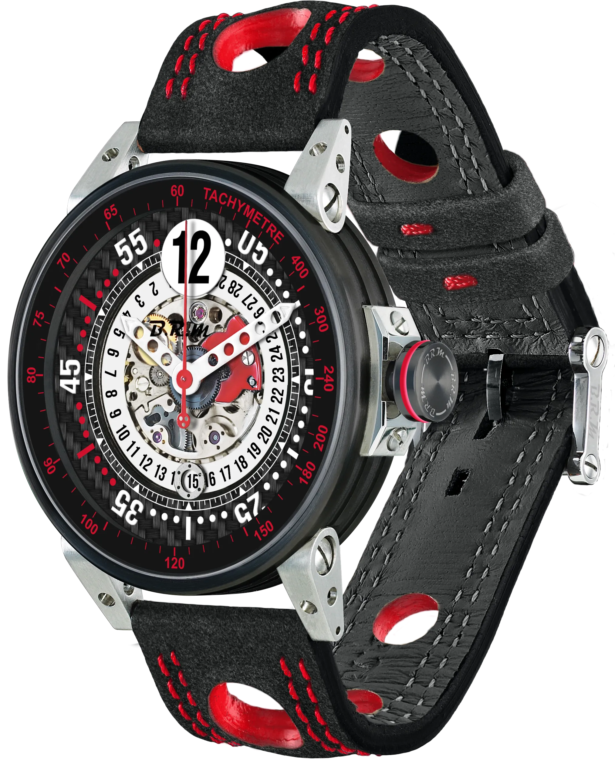 B.R.M. Watches V6-44 Touring Red Watch