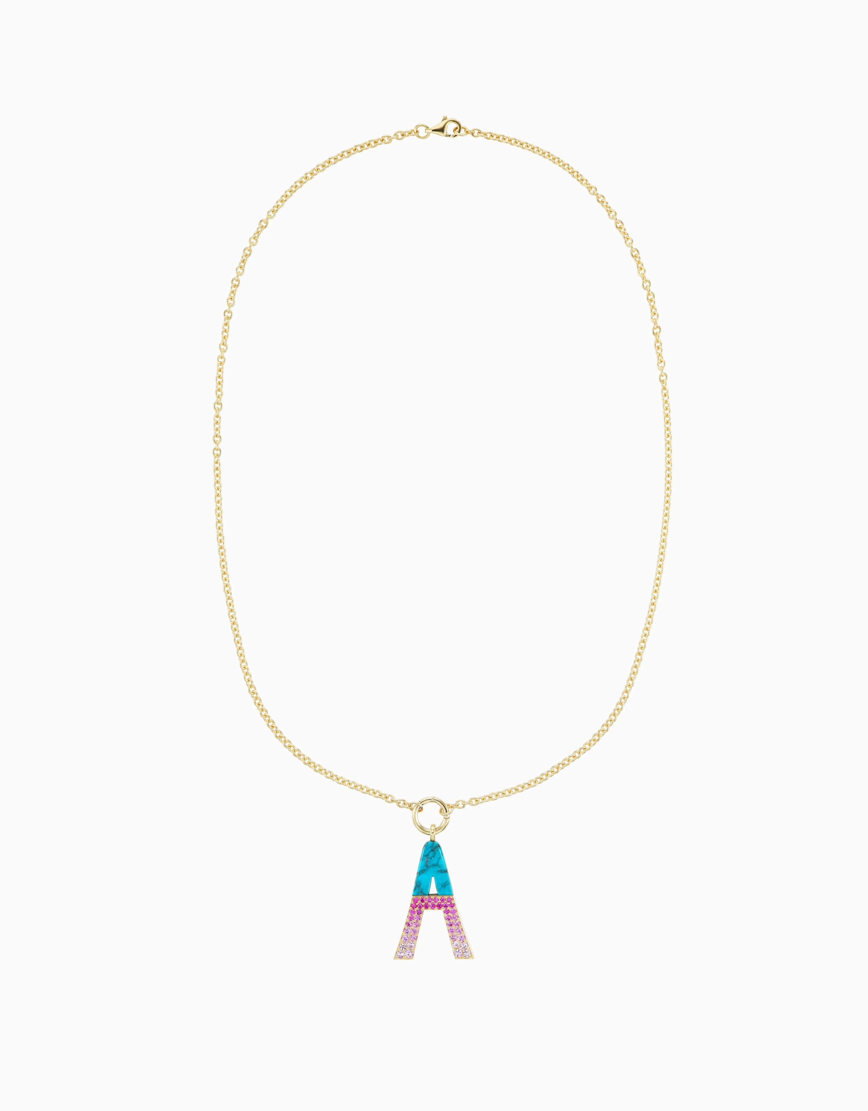 Bubble Letter Necklace