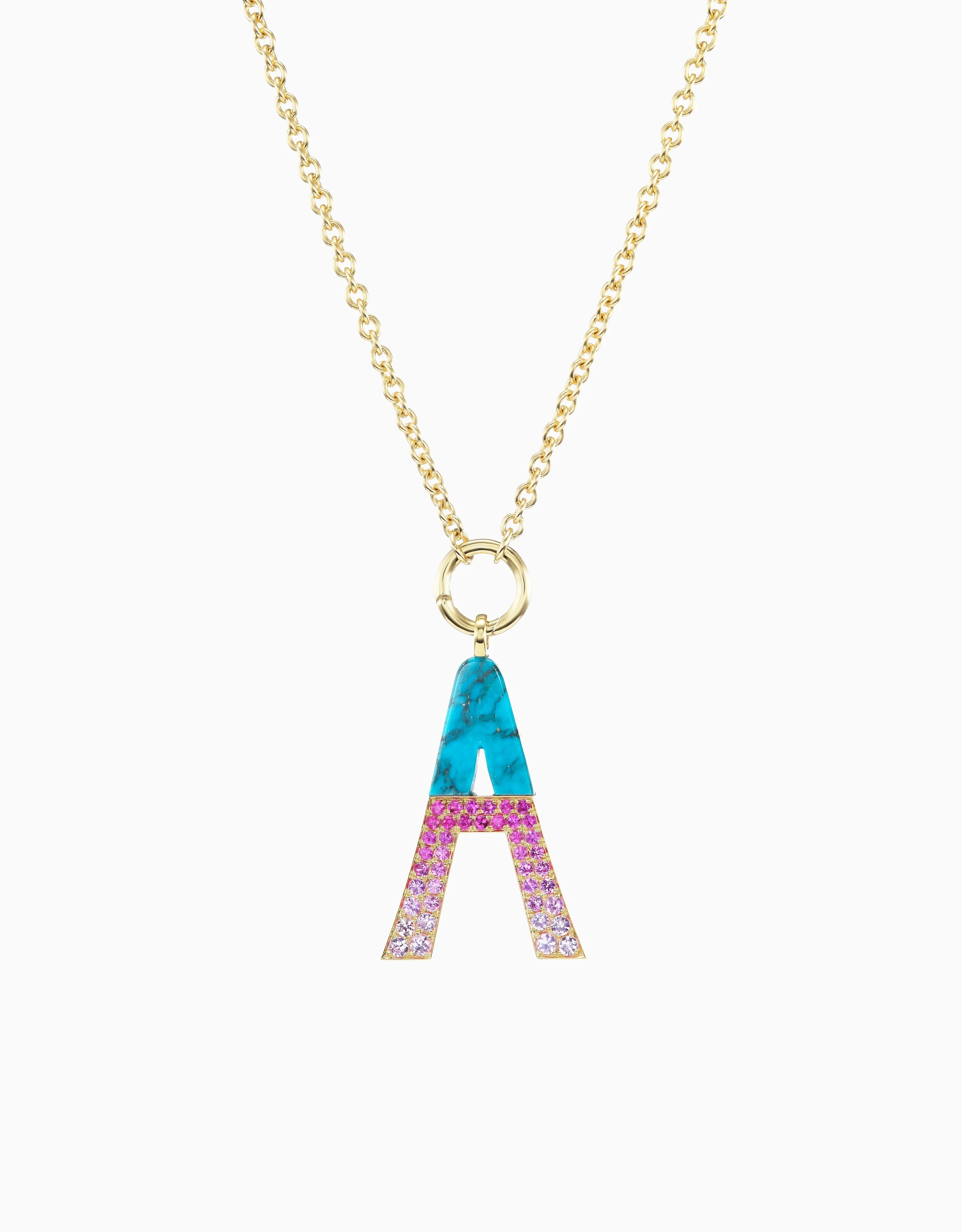 Bubble Letter Necklace