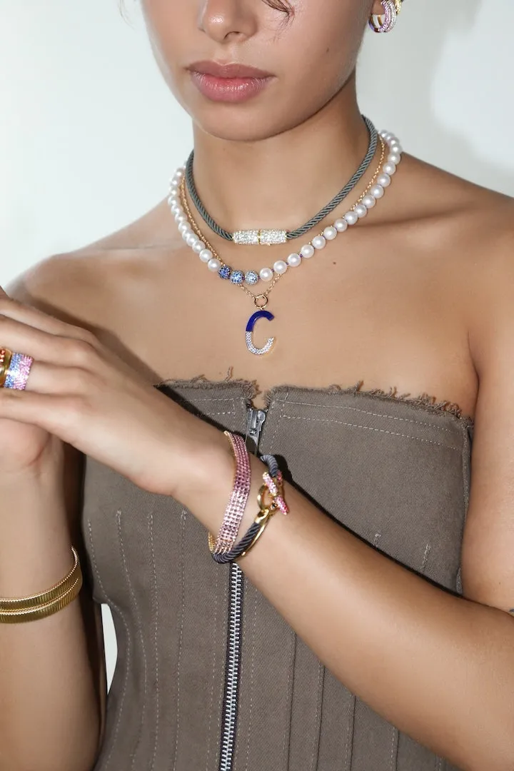 Bubble Letter Necklace