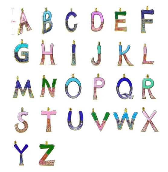 Bubble Letter Necklace