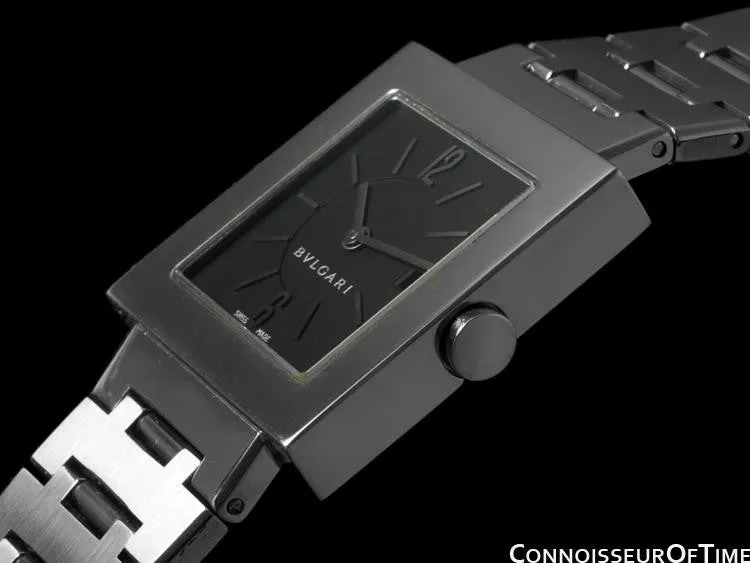 Bvlgari Bulgari Square Quadrato Mens Midsize / Unisex Watch, SQ 27SSD - Stainless Steel