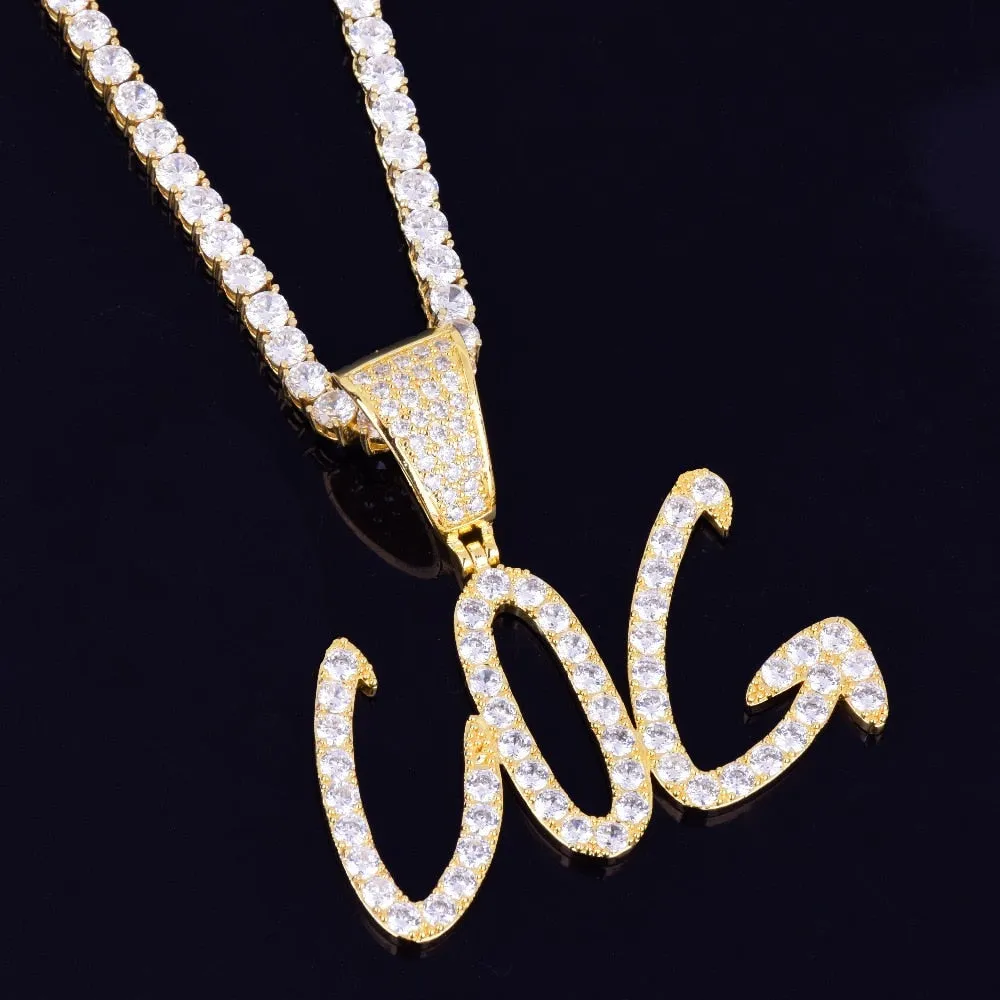 Captain Letter Necklace