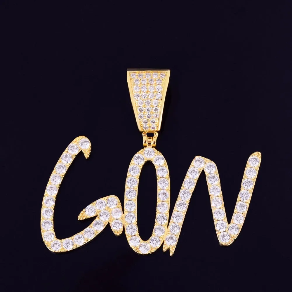 Captain Letter Necklace