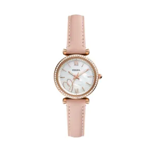Carlie Three-Hand Blush LiteHide™ Watch