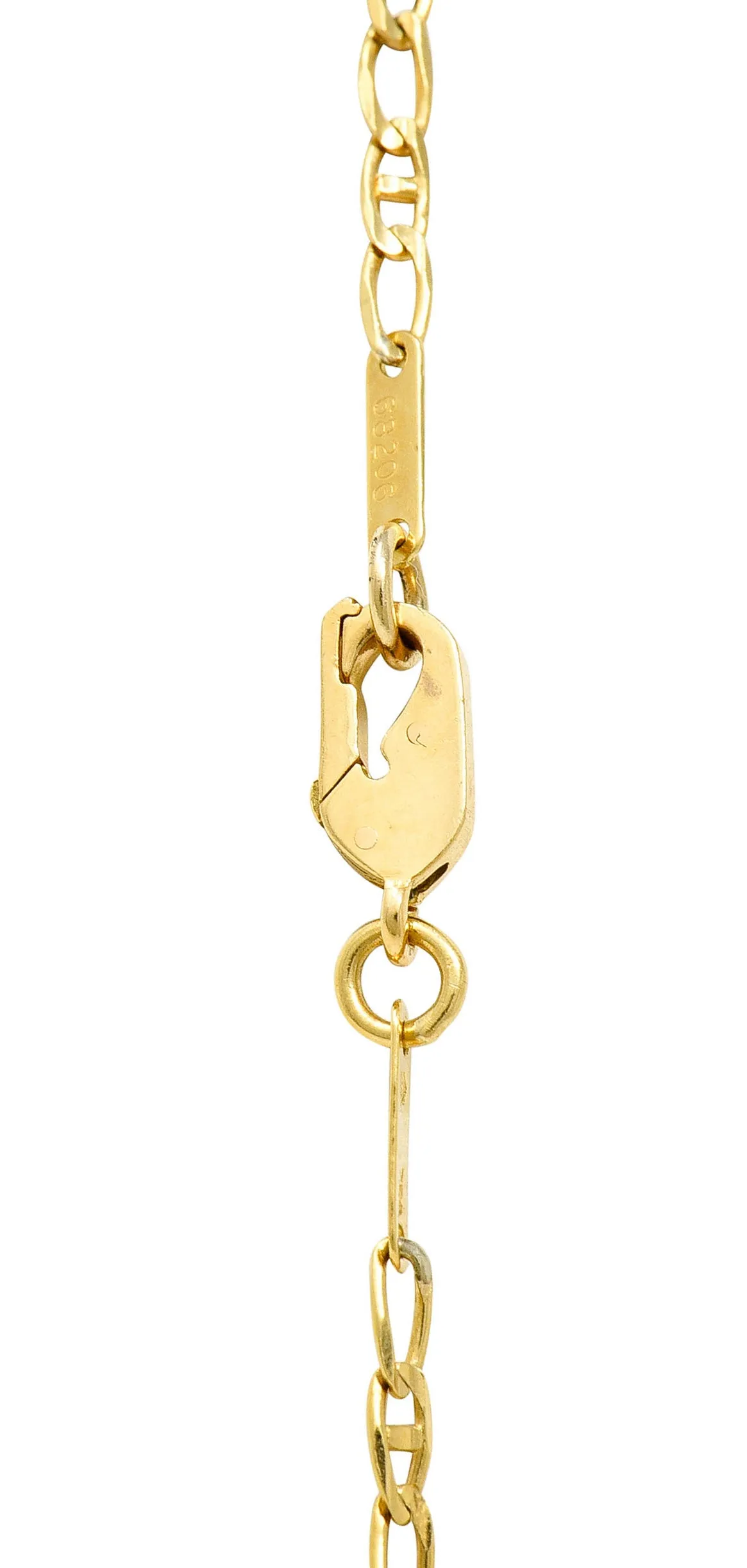 Carrera Y Carrera Sapphire Ruby Diamond 18 Karat Gold Elephante Necklace