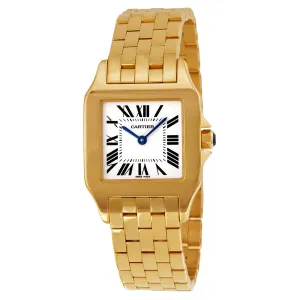Cartier Santos Demoiselle 18kt Yellow Gold Ladies Watch W25062X9