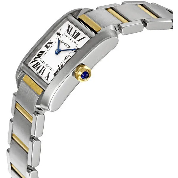 Cartier Tank Francaise 18kt Yellow Gold and Steel Ladies Watch W51012Q4