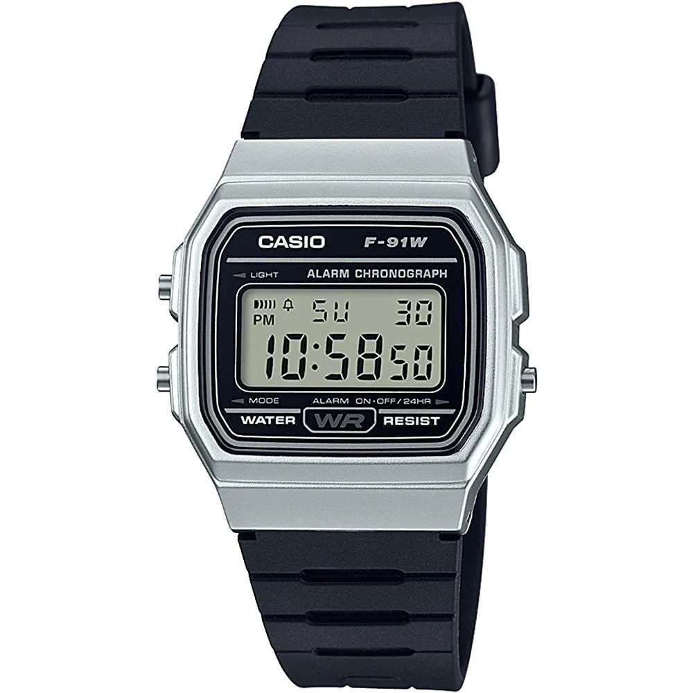 Casio F91W-1 Classic Resin Strap Digital Sport Watch