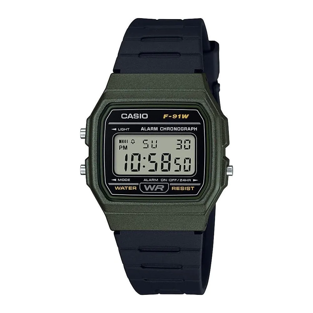 Casio F91W-1 Classic Resin Strap Digital Sport Watch