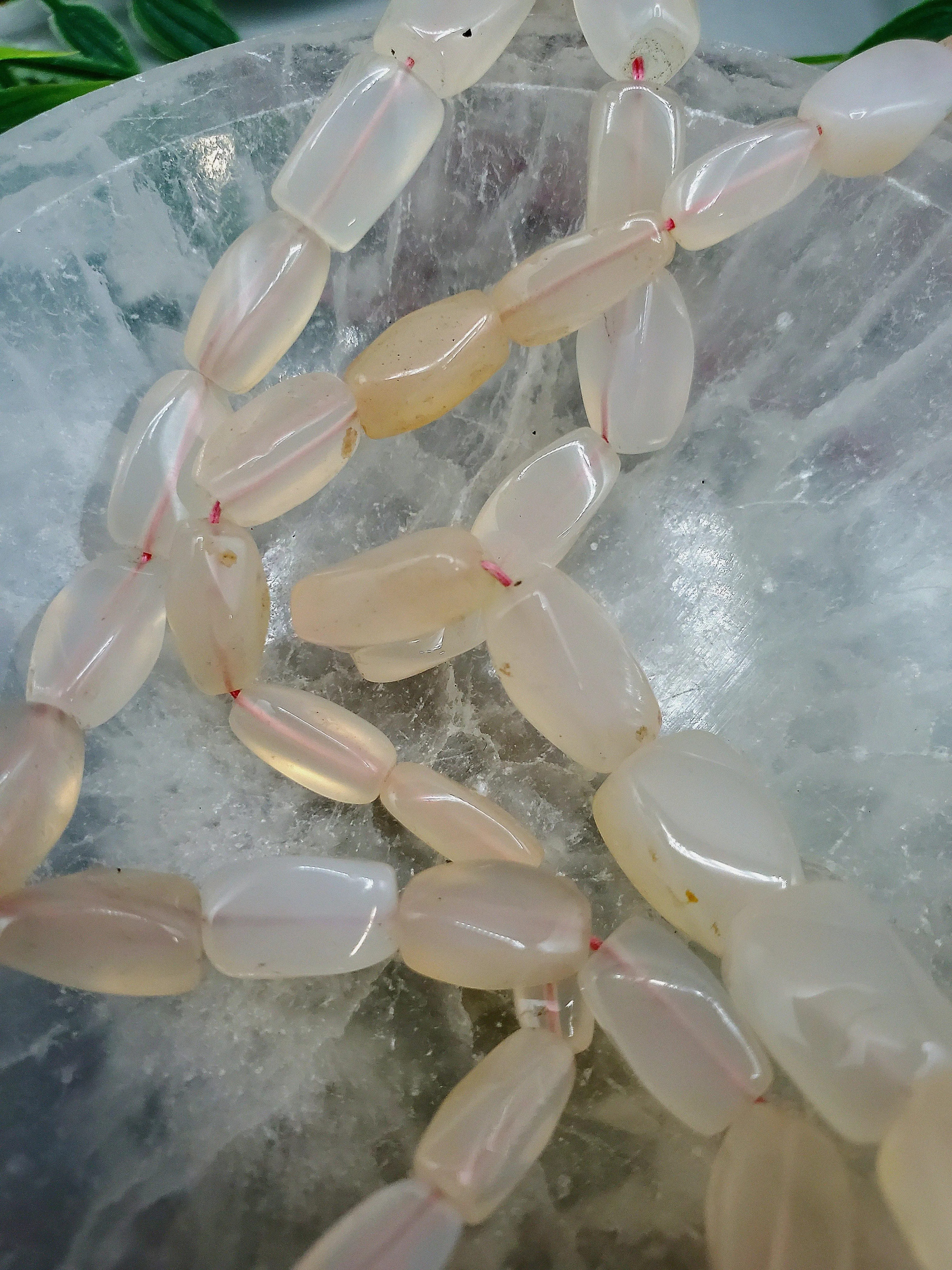 Chalcedony Bead Strands