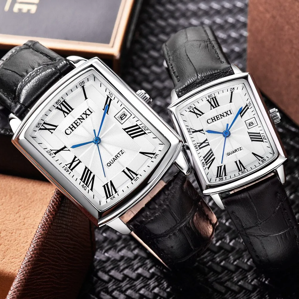 CHENXI Brand Luxury Mens Watches Sports Business Clock Waterproof Fashion Leather Analog Quartz Watch Men Relogio Masculino