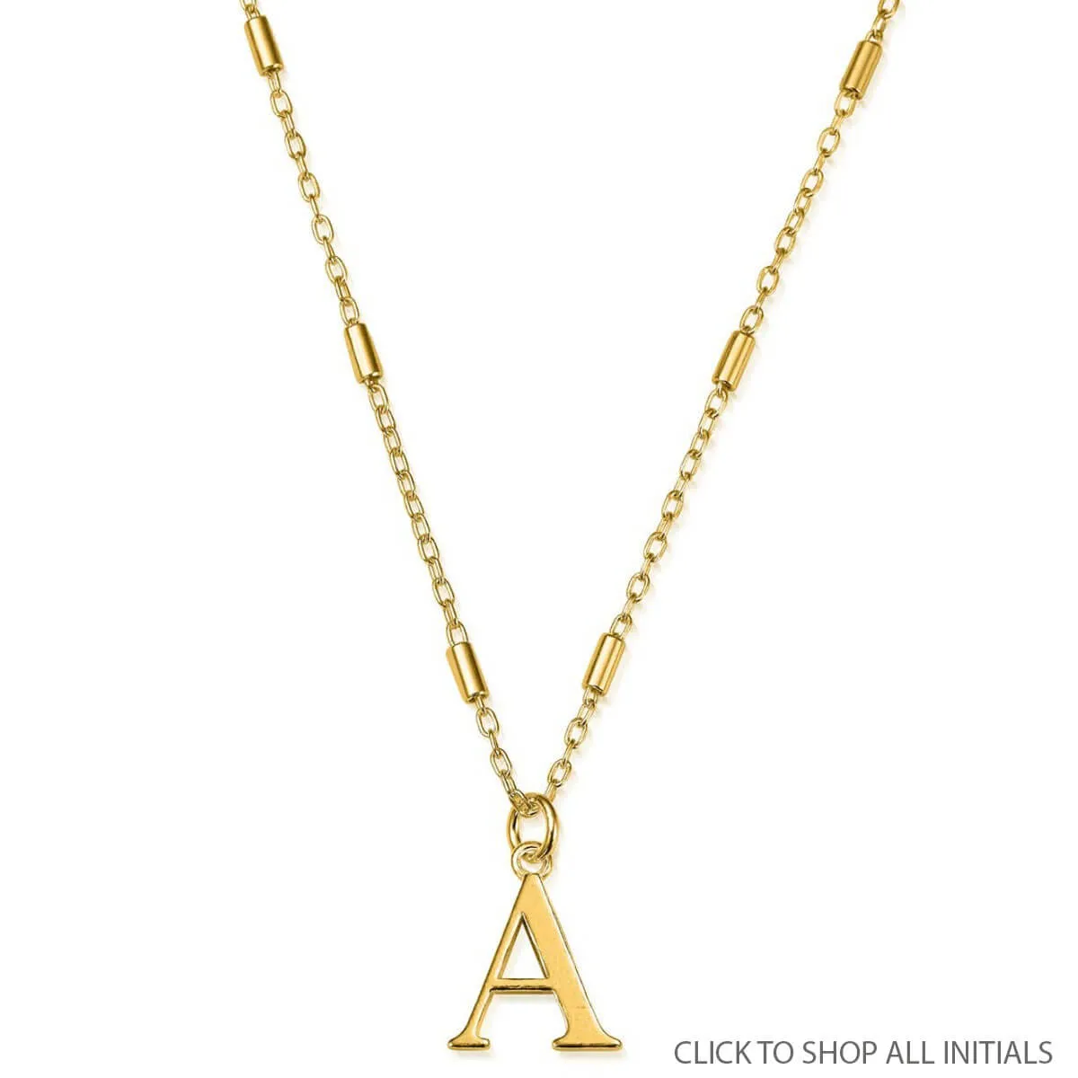 ChloBo Iconic Initial Necklace - Gold