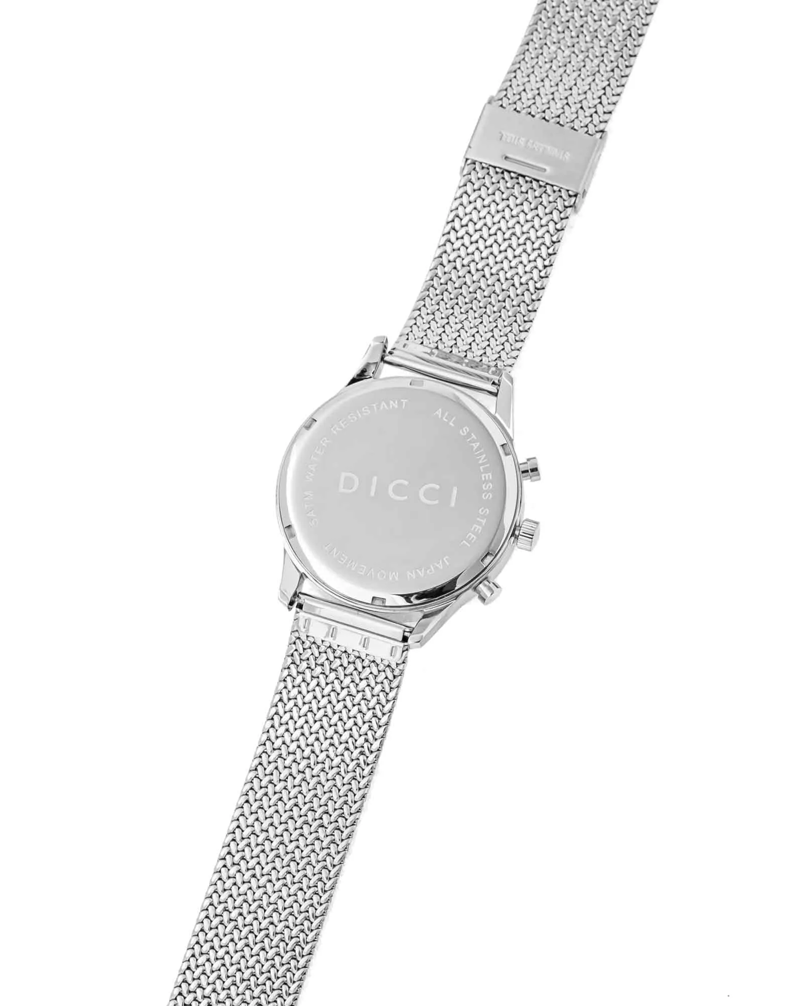 Chronometer watch - Blue dial with silver bracelet
