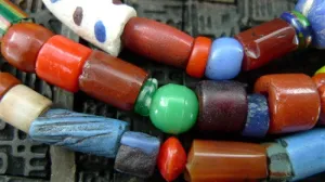 Churchill Private Label Old African Trading Bead Necklace