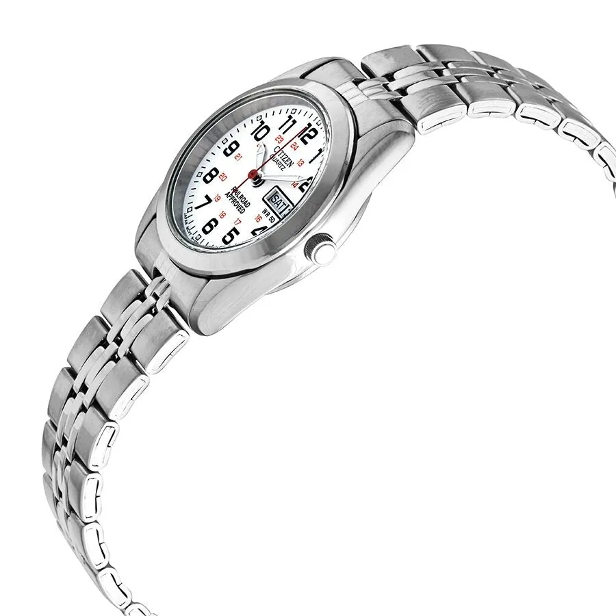 Citizen Quartz White Dial Ladies Watch EQ0510-58A