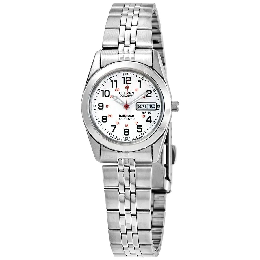 Citizen Quartz White Dial Ladies Watch EQ0510-58A
