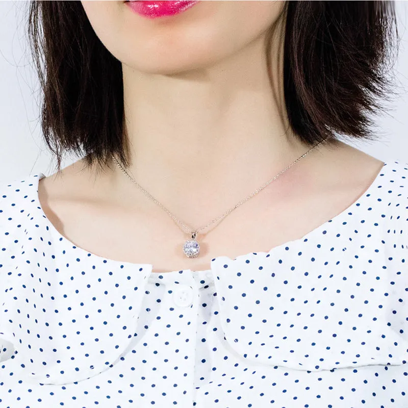 Clavicle Chain Delicate Micro-inlaid Zircon Pendant