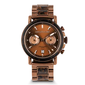 Coffee Espresso Resin Chrono 44mm
