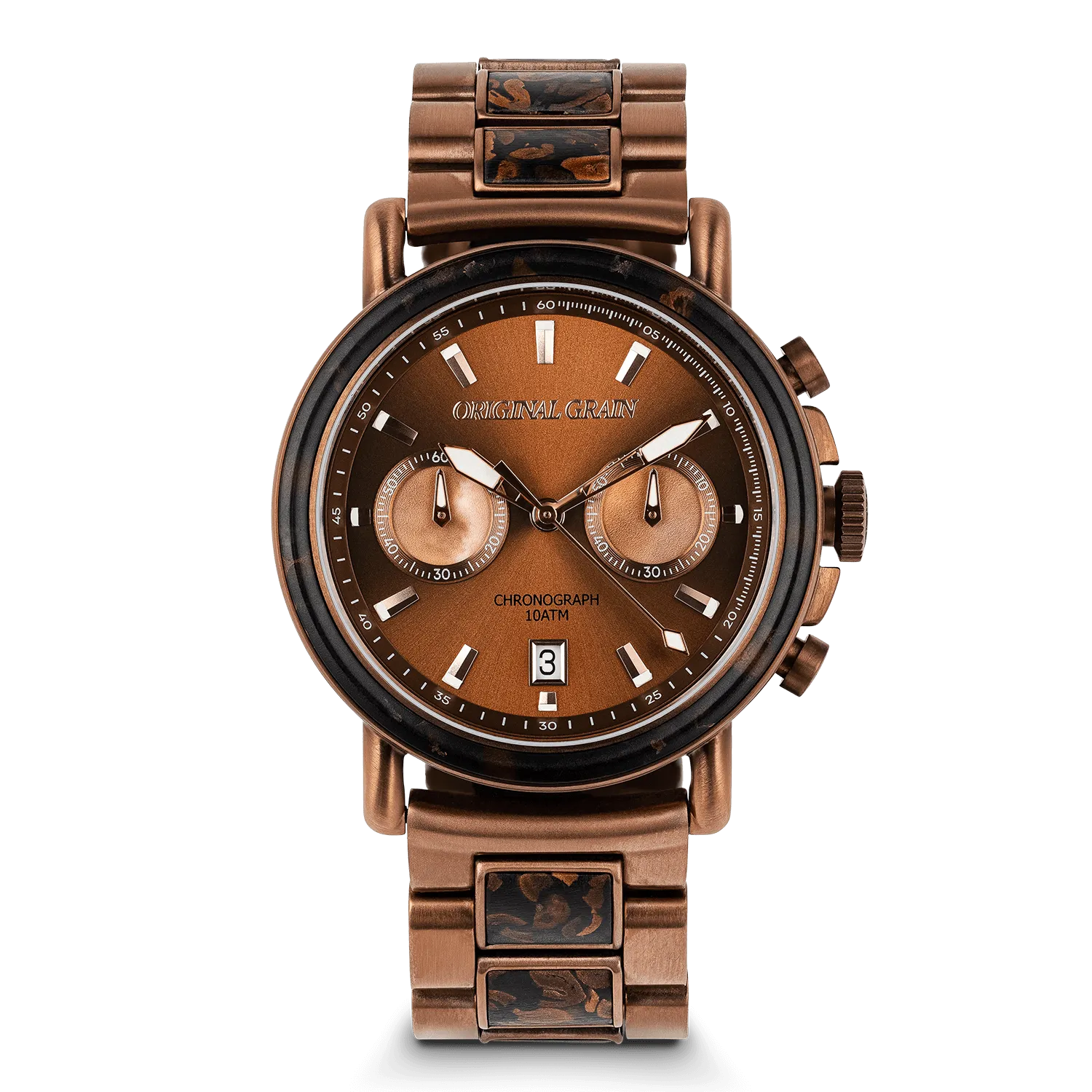 Coffee Espresso Resin Chrono 44mm