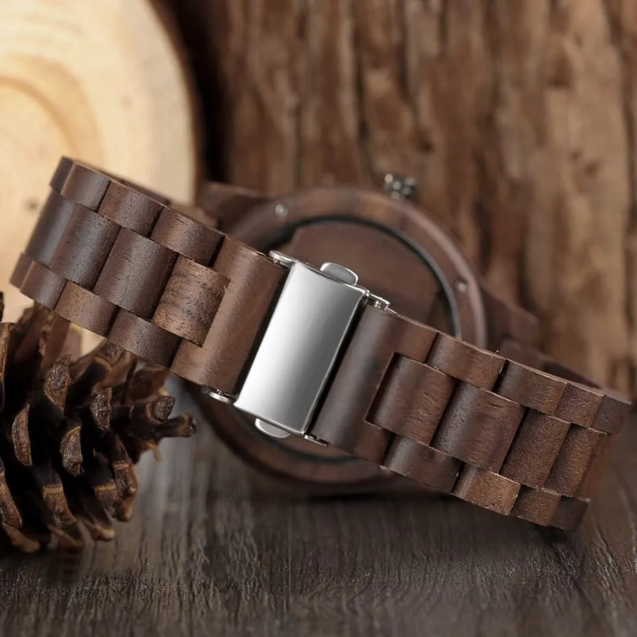 Creative Minimalistic Design Bamboo Wood Unisex Watches