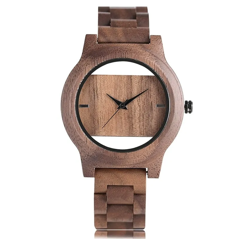 Creative Minimalistic Design Bamboo Wood Unisex Watches