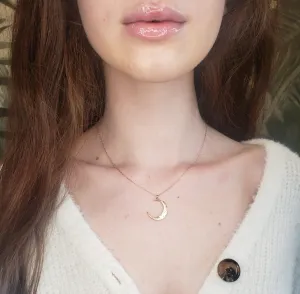 Crescent Moon Necklace