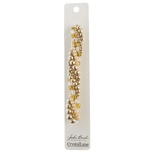 Crystal Lane Twisted Bead Strands Butterfly Weed