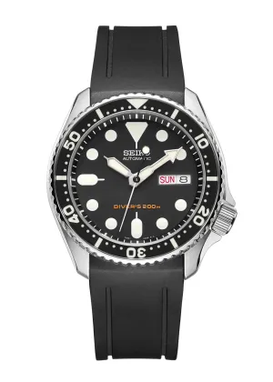 CURVED END RUBBER STRAP FOR SEIKO SKX (CB05)