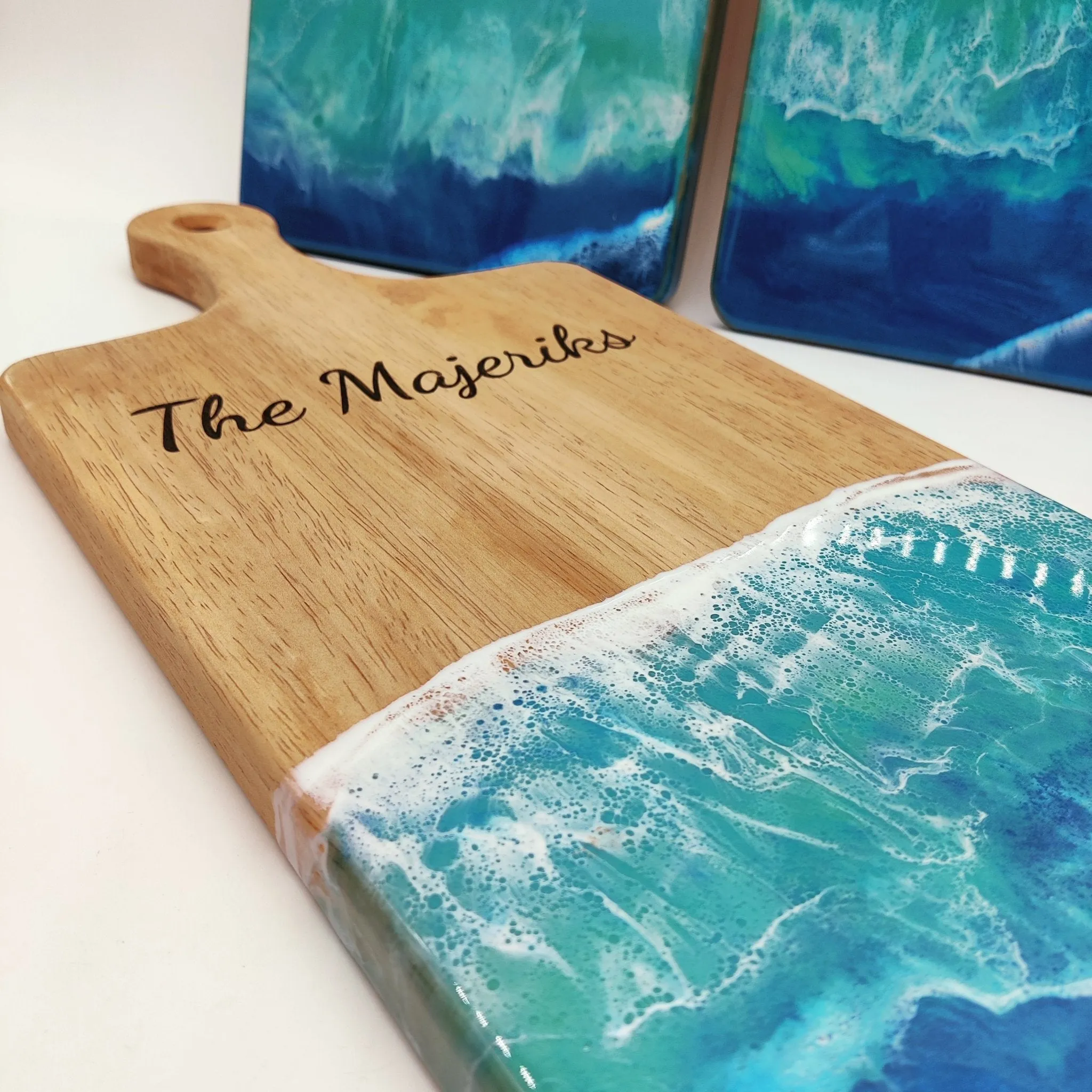 Cutting Board - Ocean Epoxy