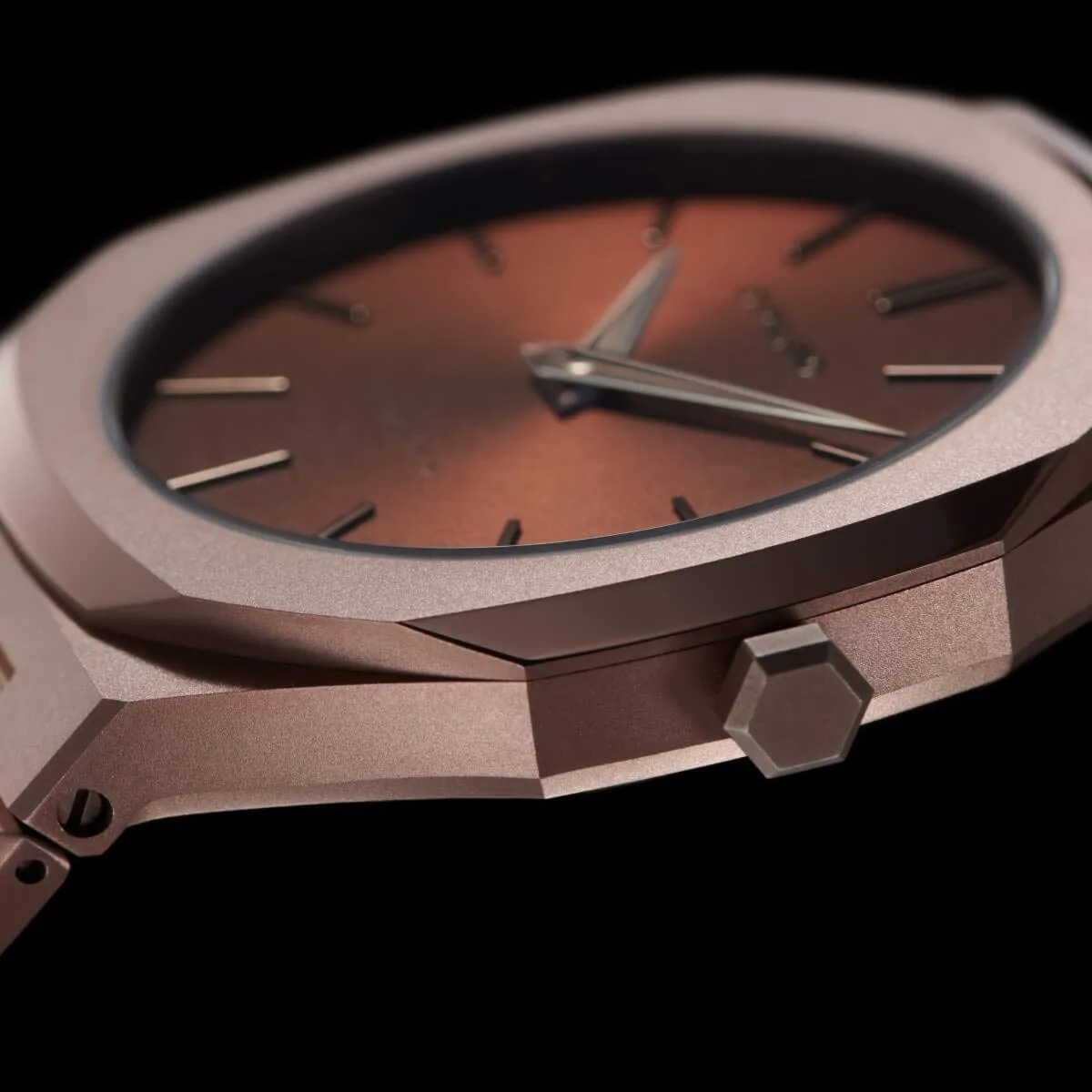 D1 Milano Soleil Brown Dial Watches For Gents - UTBJ10