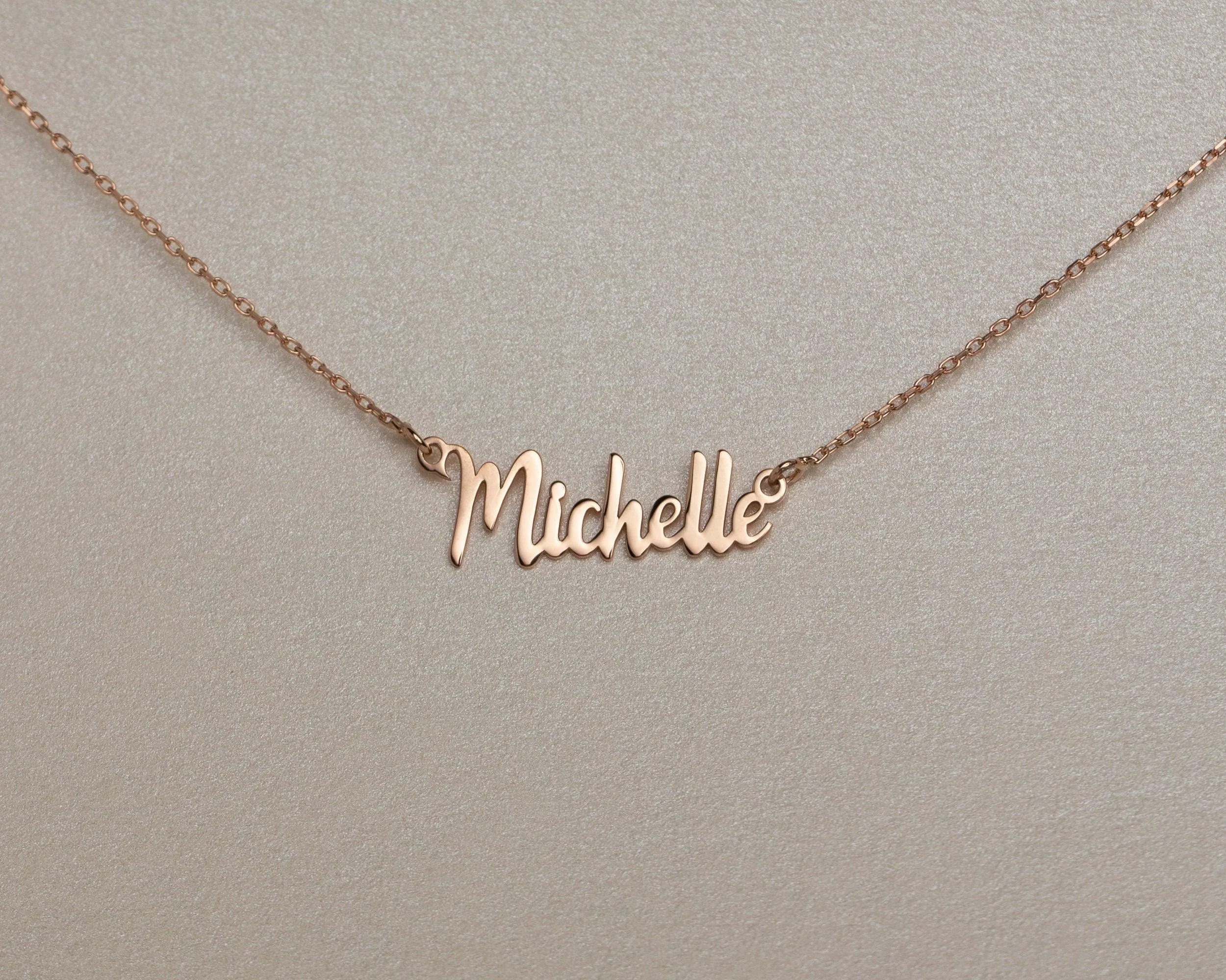 Dainty Name Necklace - 18K Gold Vermeil