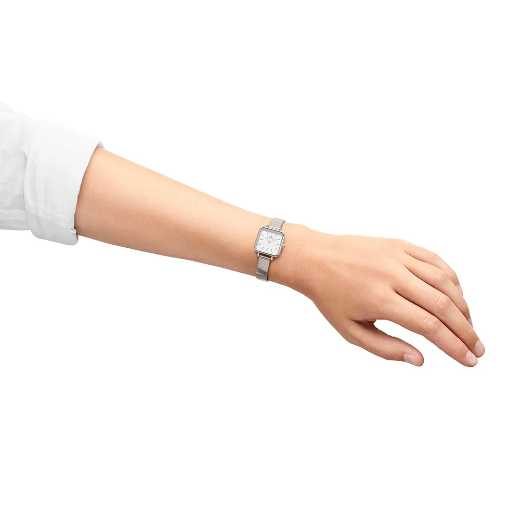 Daniel Wellington Women's Watch Silver Tone Case Quartz