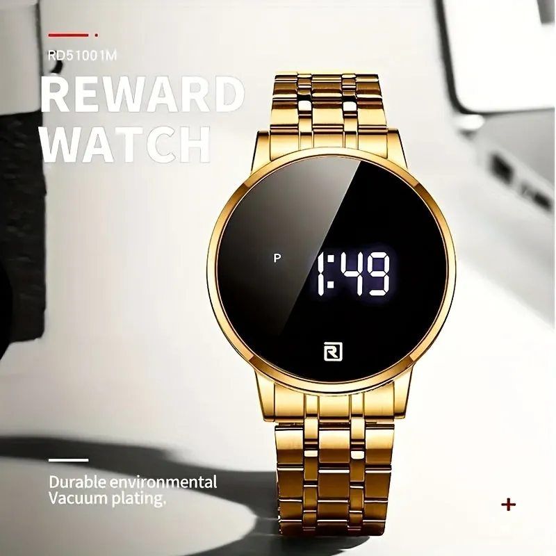 Deluxe Touch Screen Couples Wristwatch