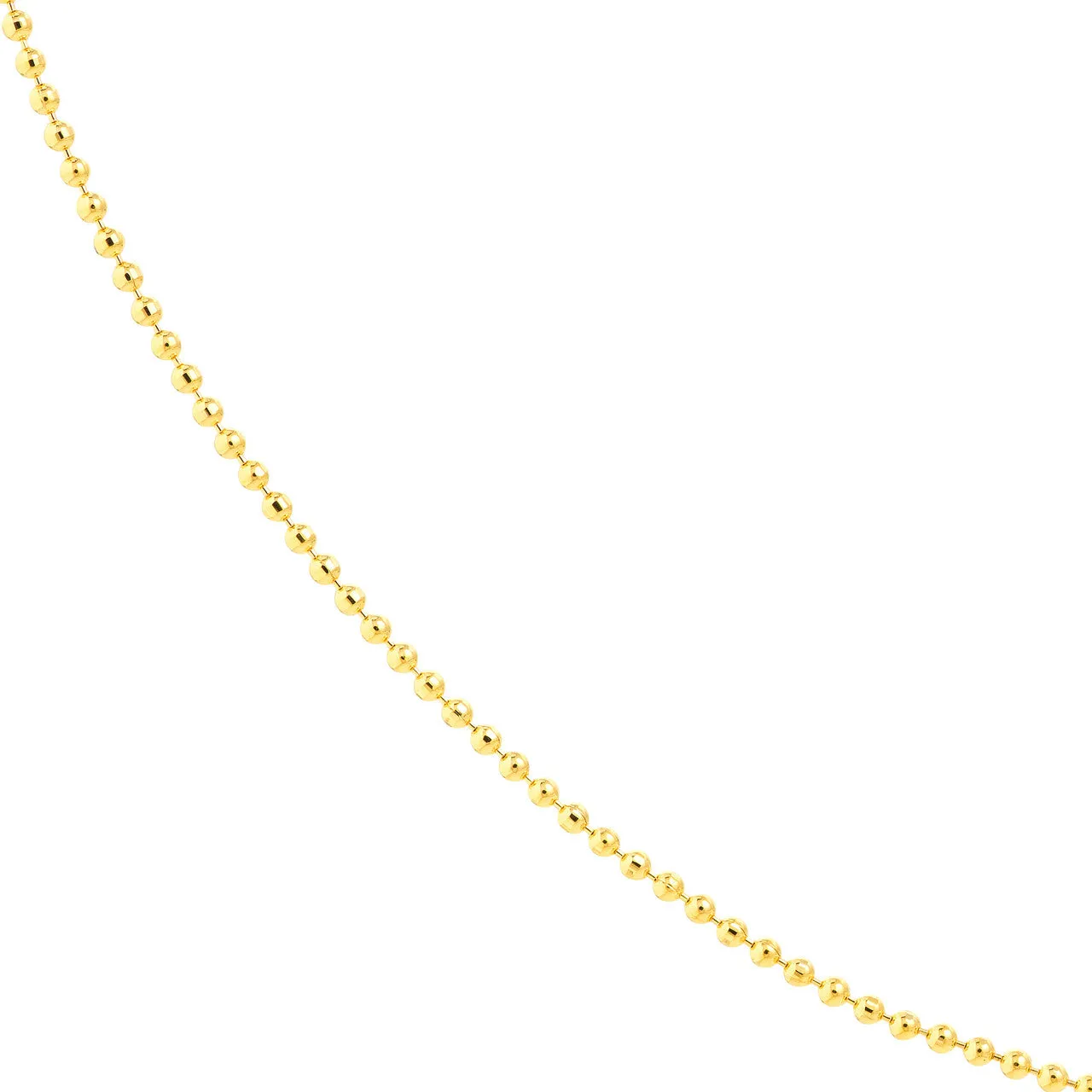 Diamond-Cut Bead Chain