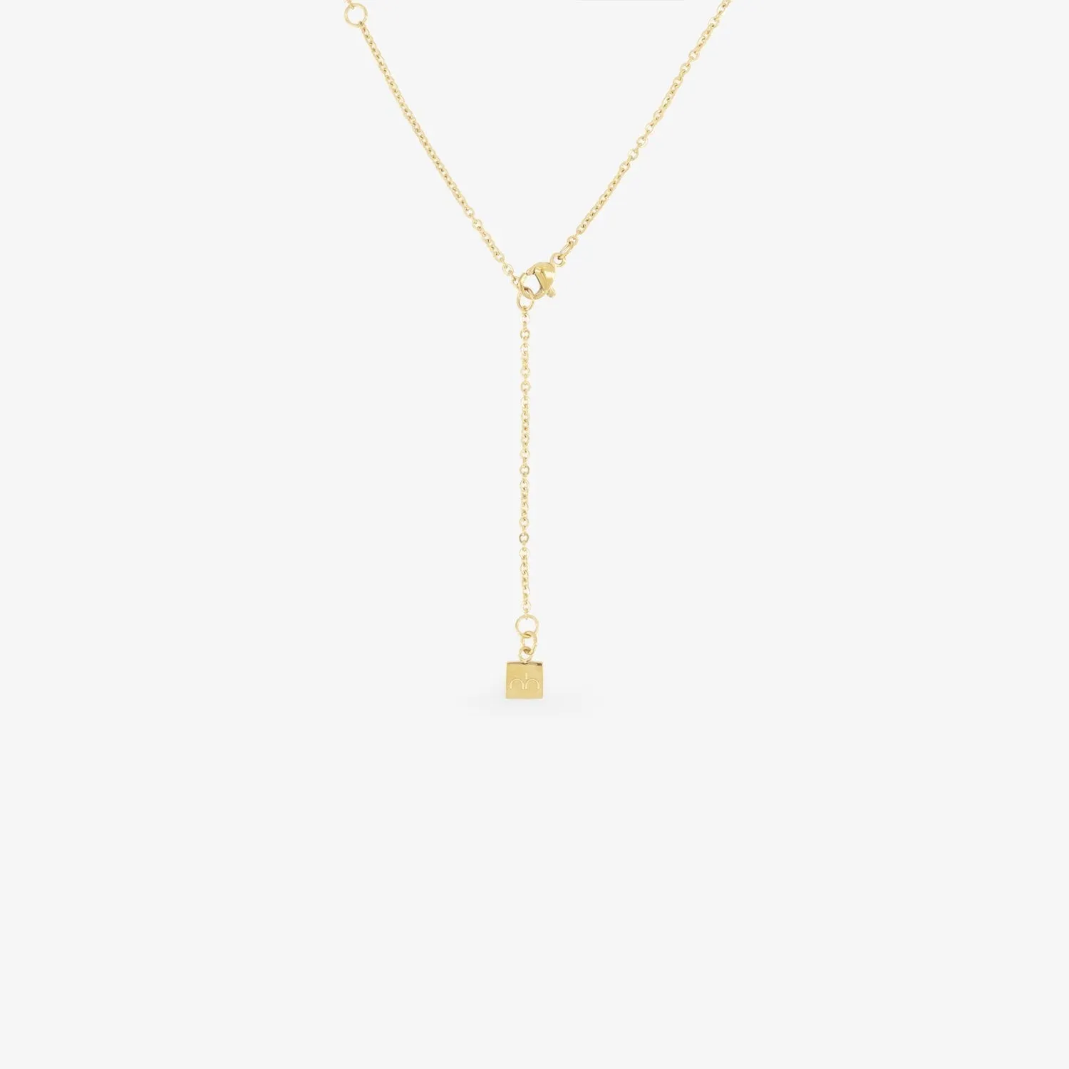 Diamond Letter Necklace