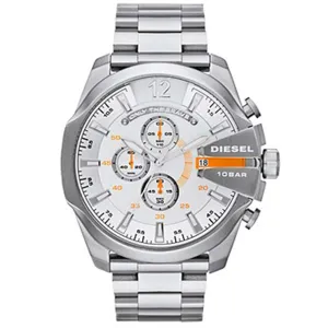 DIESEL ANALOG WATCH 0 JWL SS METAL BRACELET