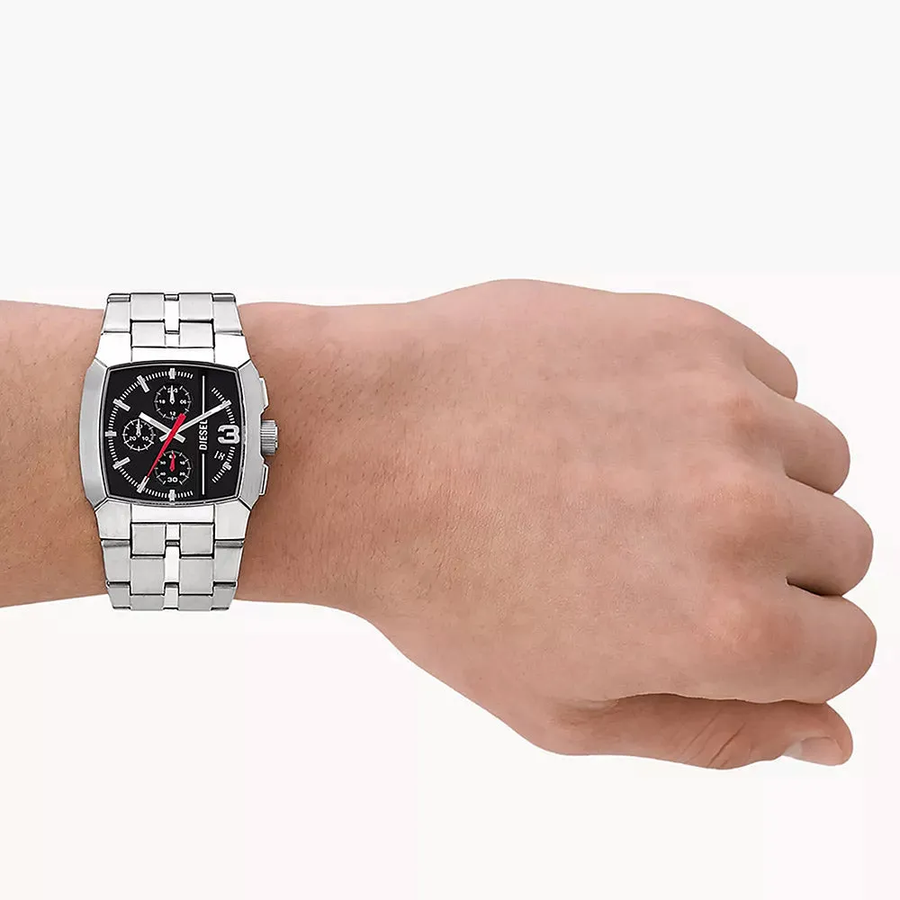 Diesel Cliffhanger Silver Stainless Steel Men's Watch