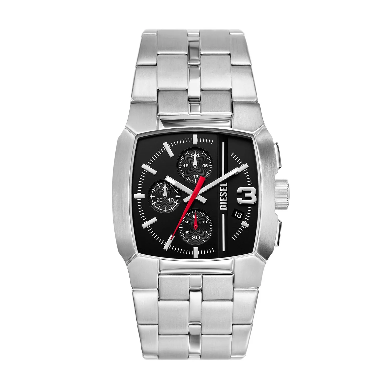 Diesel Cliffhanger Silver Stainless Steel Men's Watch