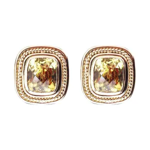 Earrings- Lemon Quartz  (924G)