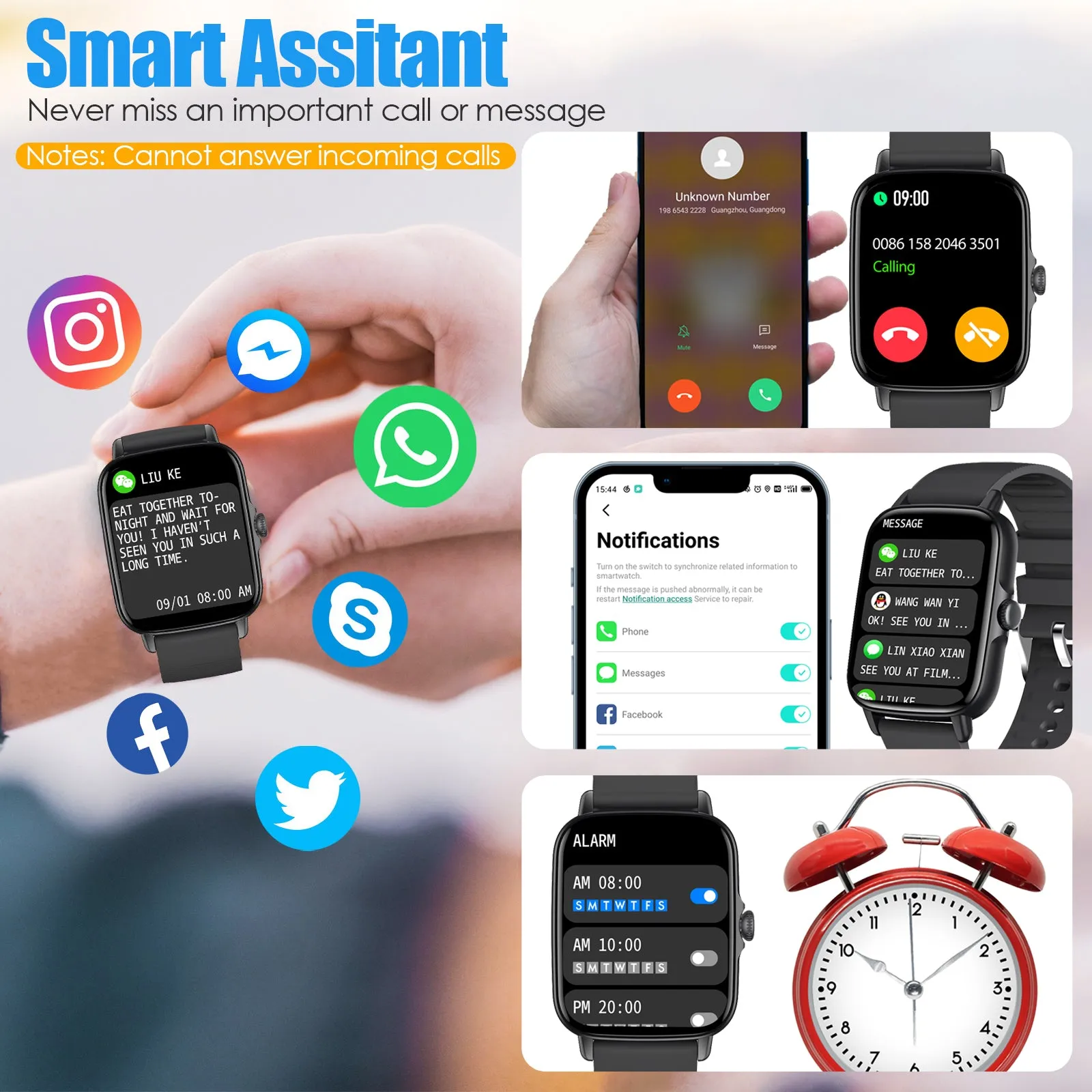 EIGIIS Smart Watches for Men Women Activity Trackers with 1.7 Full Touch Screen IP68 Waterproof Fitness Tracker with Heart Rate Monitor Sleep Tracker Pedometer Smartwatch for iPhone Android