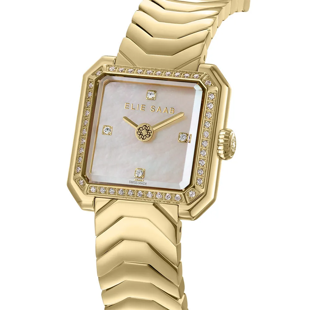 Elie Saab Carré Diamond Gold