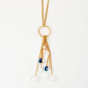 Elsie & Zoey Thalia Beaded Drop Necklace