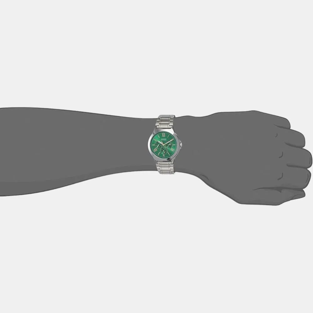 Enticer Men's Chronograph Stainless Steel Watch A1685 - MTP-V300D-3AUDF