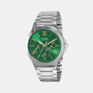 Enticer Men's Chronograph Stainless Steel Watch A1685 - MTP-V300D-3AUDF