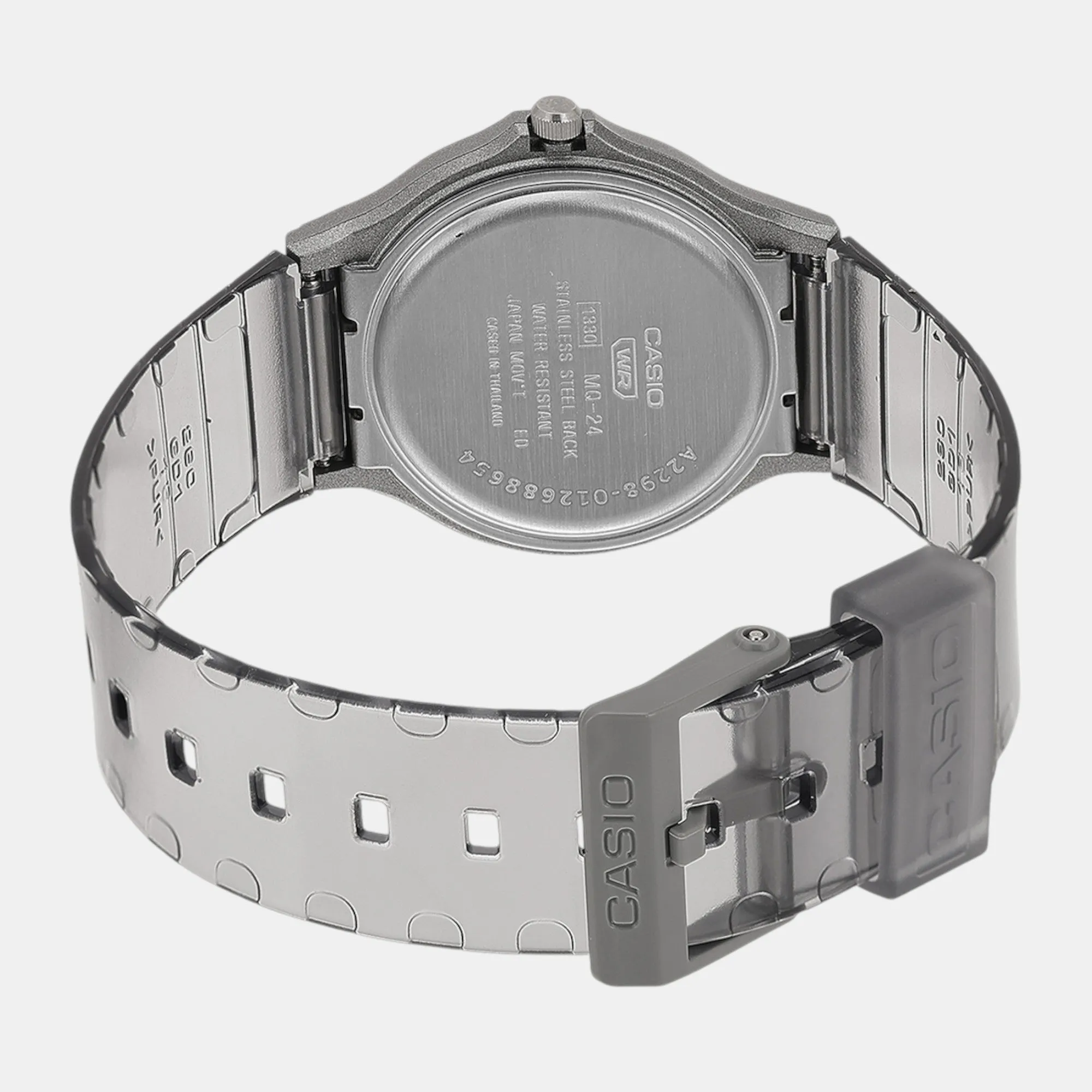 Enticer Women Quartz Grey Dial Analog Resin Watch MQ-24S-8BDF - A2298