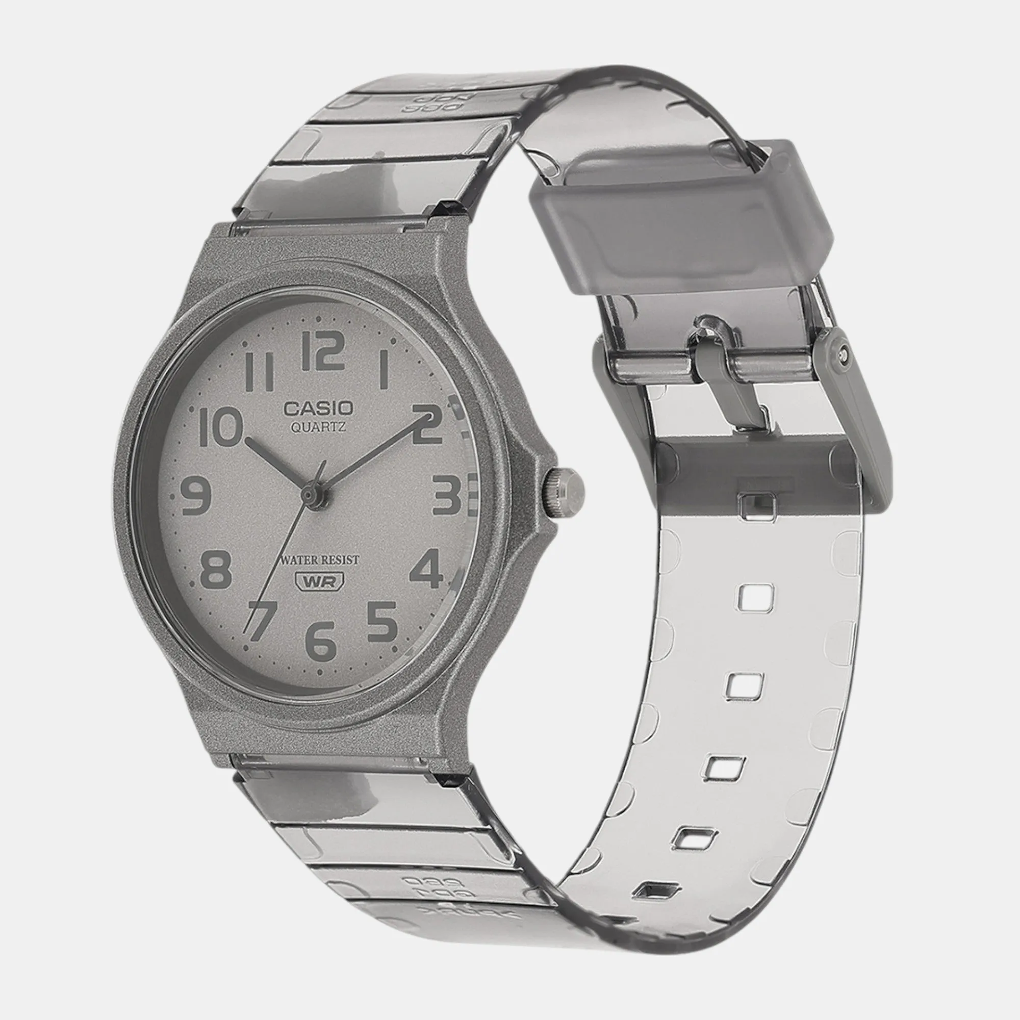 Enticer Women Quartz Grey Dial Analog Resin Watch MQ-24S-8BDF - A2298