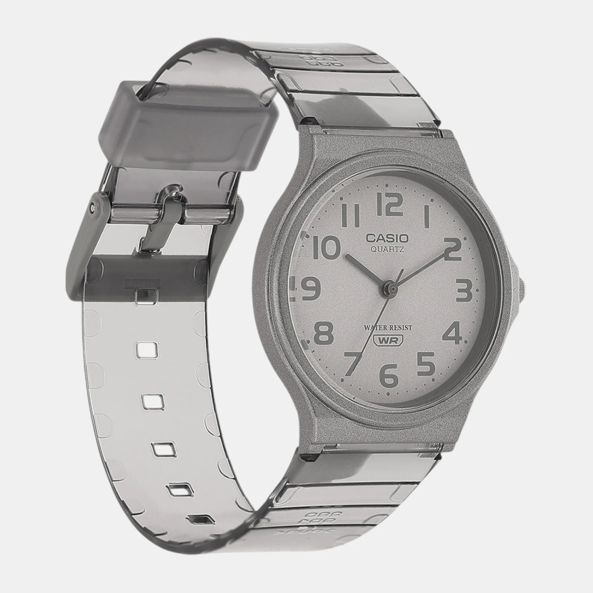 Enticer Women Quartz Grey Dial Analog Resin Watch MQ-24S-8BDF - A2298