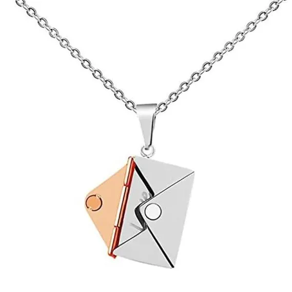 Envelope with A Secret Message Necklace