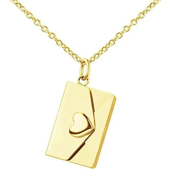 Envelope with A Secret Message Necklace